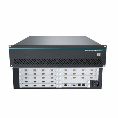 LCD Multi-video splicing processor 4k multiple inputs Multiview Video Wall processor