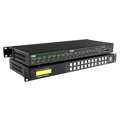 KX-HD0404/0808S 4K30 Seamless 4X4 8X8 HDMI Matrix Switch with RS232 TCP/IP EDID Control