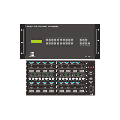 Professional Manufacturer ADX Series 4K 8x8 16x16 32x32 64x64 96x96 Modular hybird matrix switch